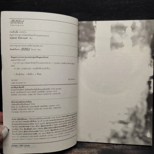 H2O ปรากฎการณ์แตกตัวของน้ำบนแผ่นกระดาษ - อนุสรณ์ ติปยานนท์ รูปที่ 5