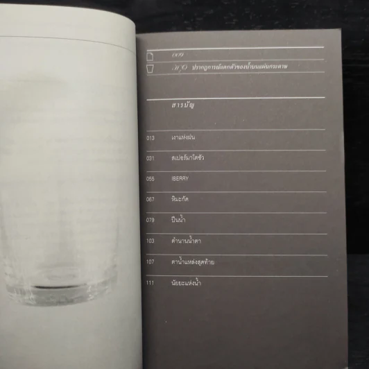 H2O ปรากฎการณ์แตกตัวของน้ำบนแผ่นกระดาษ - อนุสรณ์ ติปยานนท์ รูปที่ 6