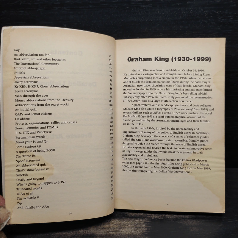 Collins Wordpower Abbreviations - Graham King รูปที่ 6