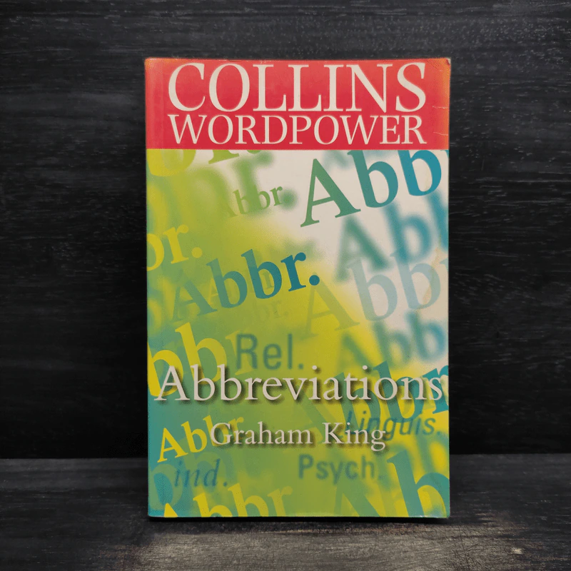 Collins Wordpower Abbreviations - Graham King รูปที่ 1