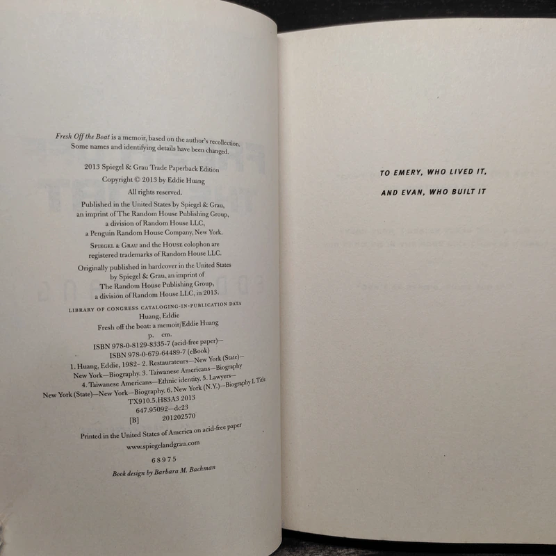 Fresh Off the Boat: A Memoir - Eddie Huang รูปที่ 5