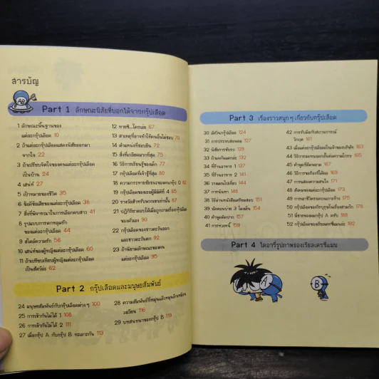 กรุ๊ปเลือดบอกนิสัย ฮาได้ใจ ฉบับการ์ตูน รูปที่ 6
