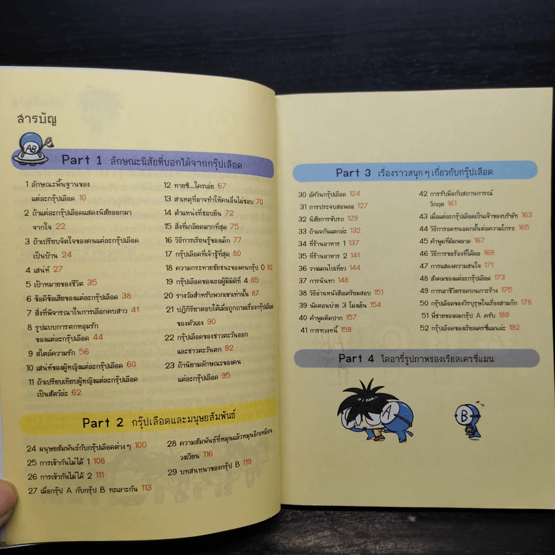 กรุ๊ปเลือดบอกนิสัย ฮาได้ใจ ฉบับการ์ตูน รูปที่ 6