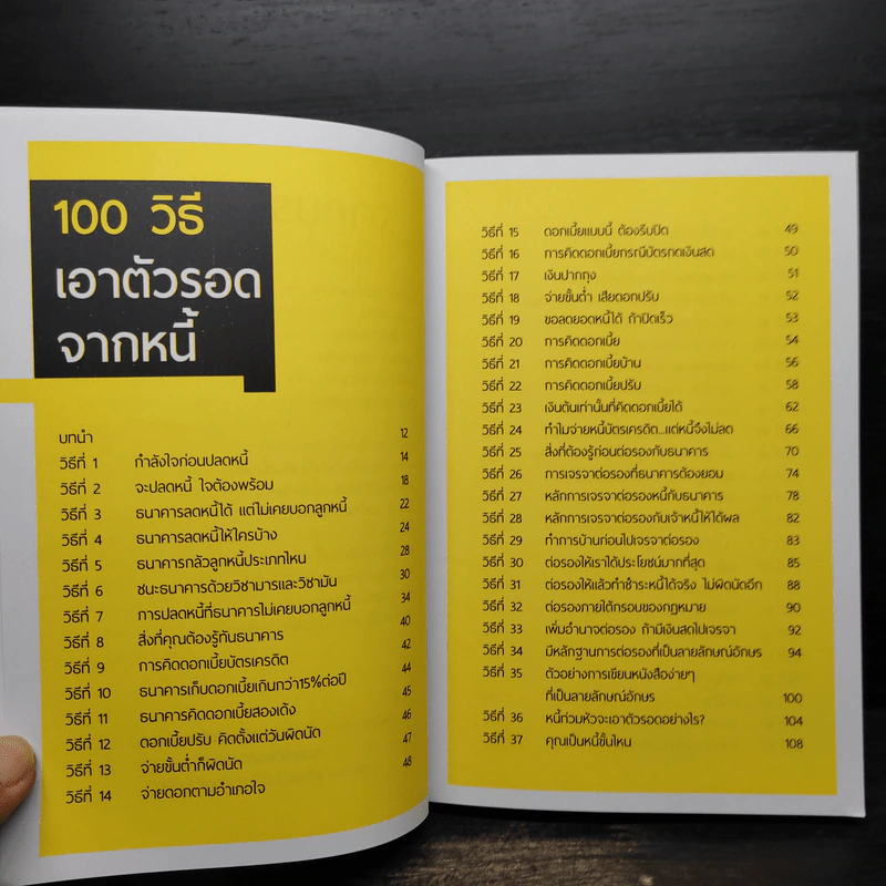 100 วิธีเอาตัวรอดจากหนี้ - น.พ.ธีรวัฒน์ เนียมสุวรรณ์ รูปที่ 6