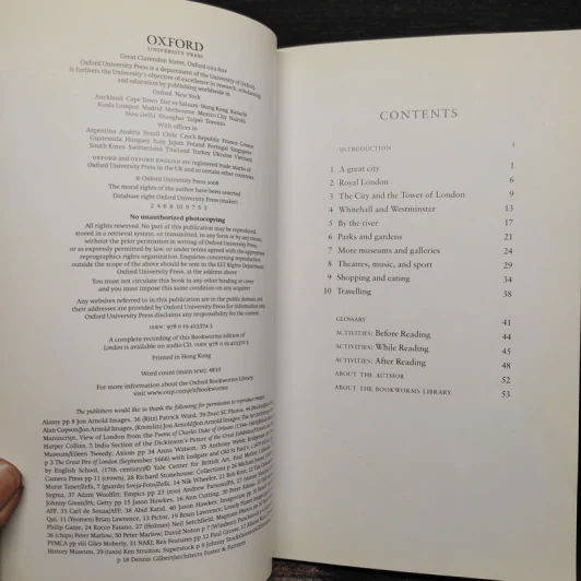 London - Oxford Bookworms Library: Stage 1 รูปที่ 6