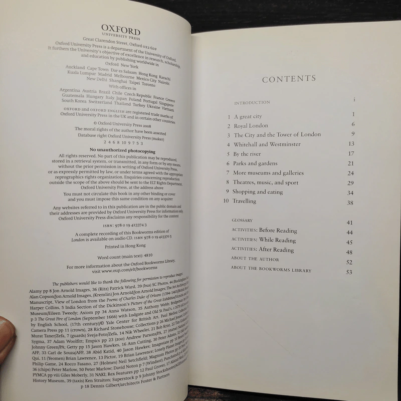 London - Oxford Bookworms Library: Stage 1 รูปที่ 6