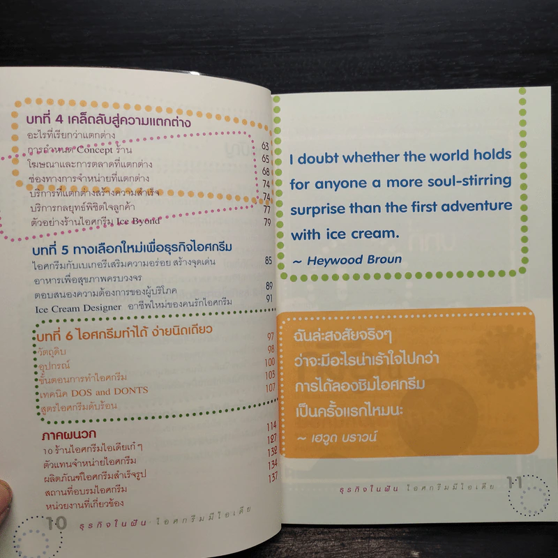 ธุรกิจในฝัน ไอศกรีมมีไอเดีย รูปที่ 7