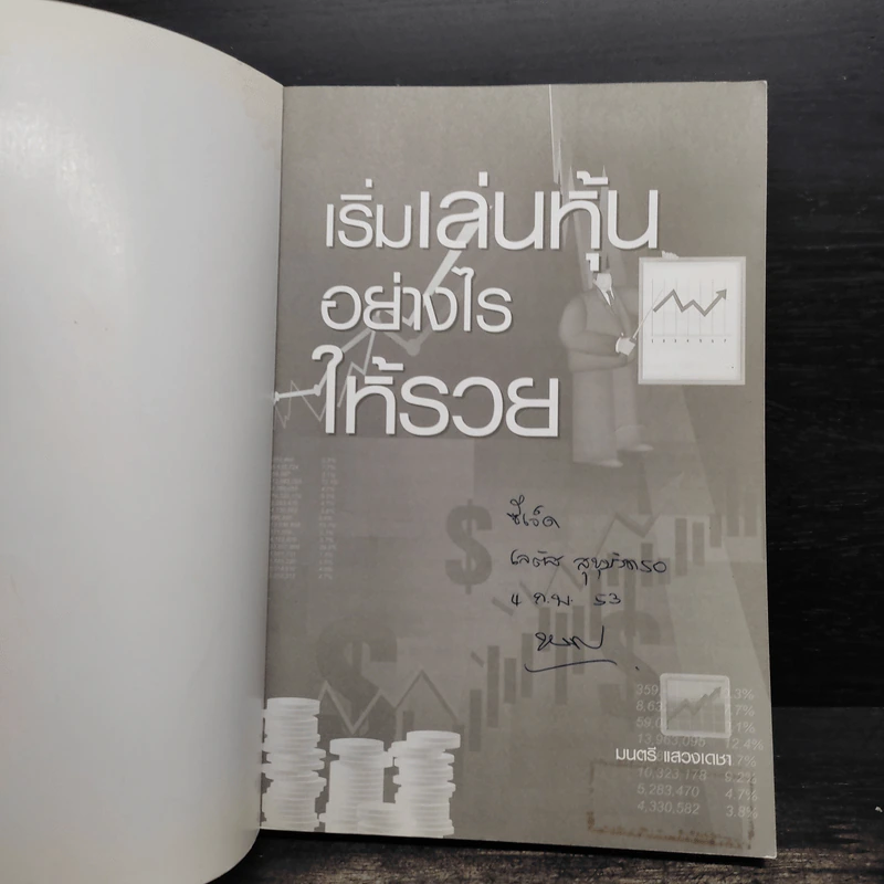 เริ่มเล่นหุ้นอย่างไรให้รวย - มนตรี แสวงเดชา รูปที่ 5
