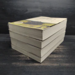 นิยายชุด บ้านไร่ปลายฝัน 4 เล่ม ได้แก่ ธาราหิมาลัย, ดวงใจอัคนี, ปฐพีเล่ห์รัก, วายุภัคมนตรา รูปที่ 3