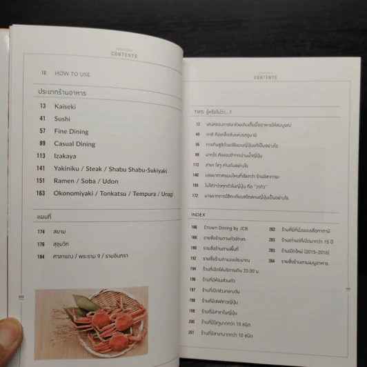 BANGKOK JAPANESE RESTAURANT GUIDE 2016-2017 รูปที่ 5