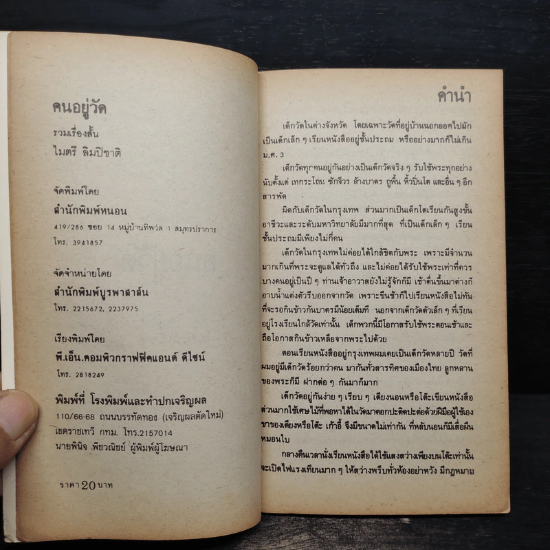 คนอยู่วัด - ไมตรี ลิมปิชาติ รูปที่ 5