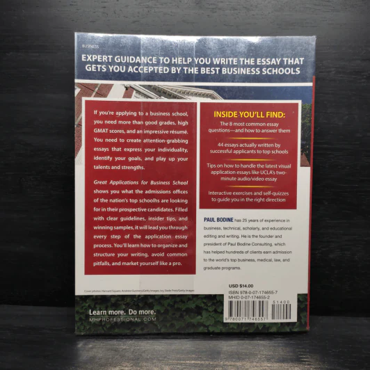 Great Application Essays for Business School - Paul Bodine รูปที่ 2
