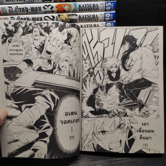 D.GRAY-MAN ดี.เกรย์ แมน เล่ม 1-19 รูปที่ 8