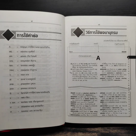 Se-Ed's Modern Dictionary English-Thai & Thai-English พจนานุกรมอังกฤษ-ไทย & ไทย-อังกฤษ รูปที่ 8
