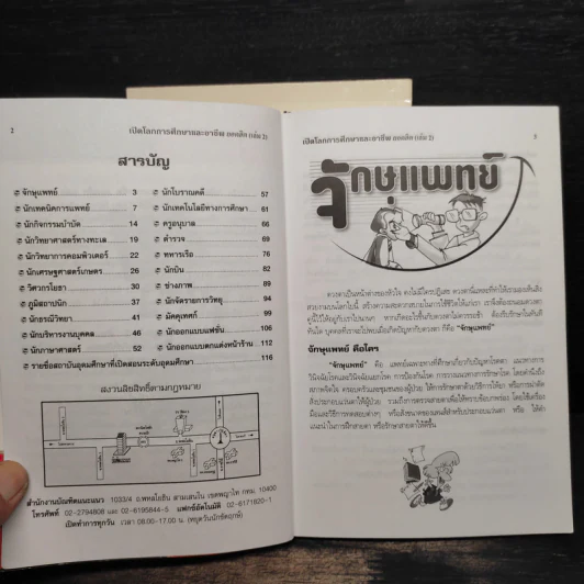 เปิดโลกการศึกษาและอาชีพยอดฮิต เล่ม 1-2 รูปที่ 6