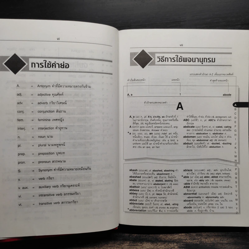 Se-Ed's Modern Dictionary English-Thai & Thai-English พจนานุกรมอังกฤษ-ไทย & ไทย-อังกฤษ รูปที่ 8