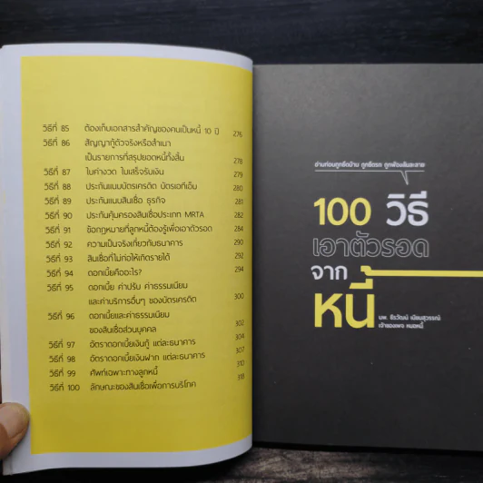 100 วิธีเอาตัวรอดจากหนี้ - น.พ.ธีรวัฒน์ เนียมสุวรรณ์ รูปที่ 8