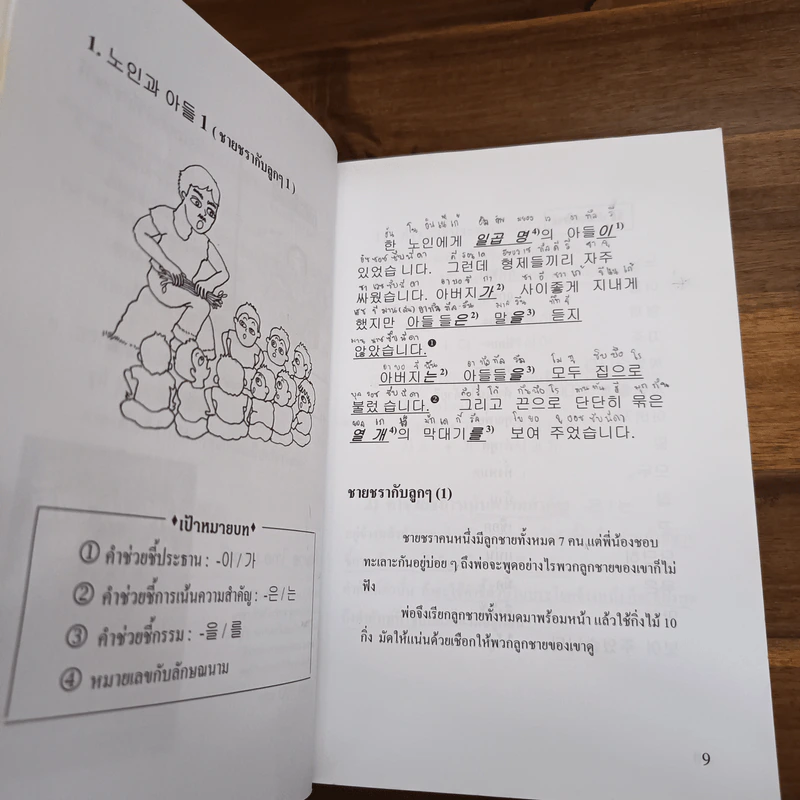 เก่งไวยากรณ์เกาหลีด้วยนิทาน ชุดที่ 1 - อ.ซิน ยอม อุก รูปที่ 10