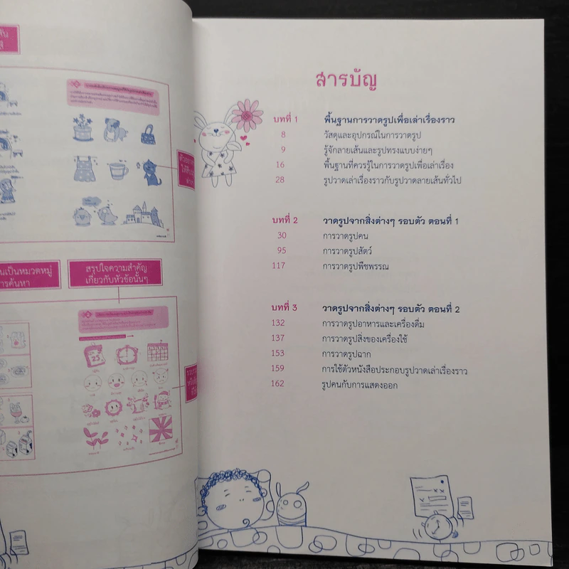 ฝึกวาดการ์ตูนน่ารักด้วยดินสอหนึ่งด้าม - เฟยเล่อเหนี่ยว รูปที่ 5