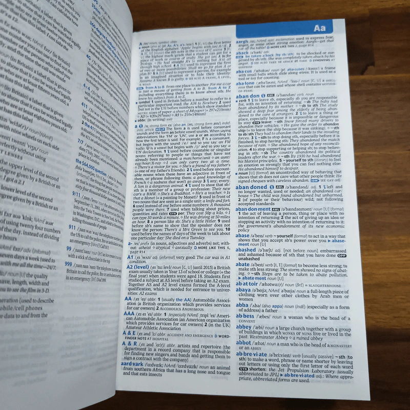 Oxford Advanced Learner's Dictionary รูปที่ 8