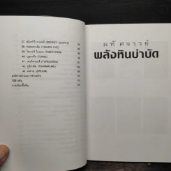 มหัศจรรย์พลังหินบำบัด - จุฑามาศ ณ สงขลา รูปที่ 7
