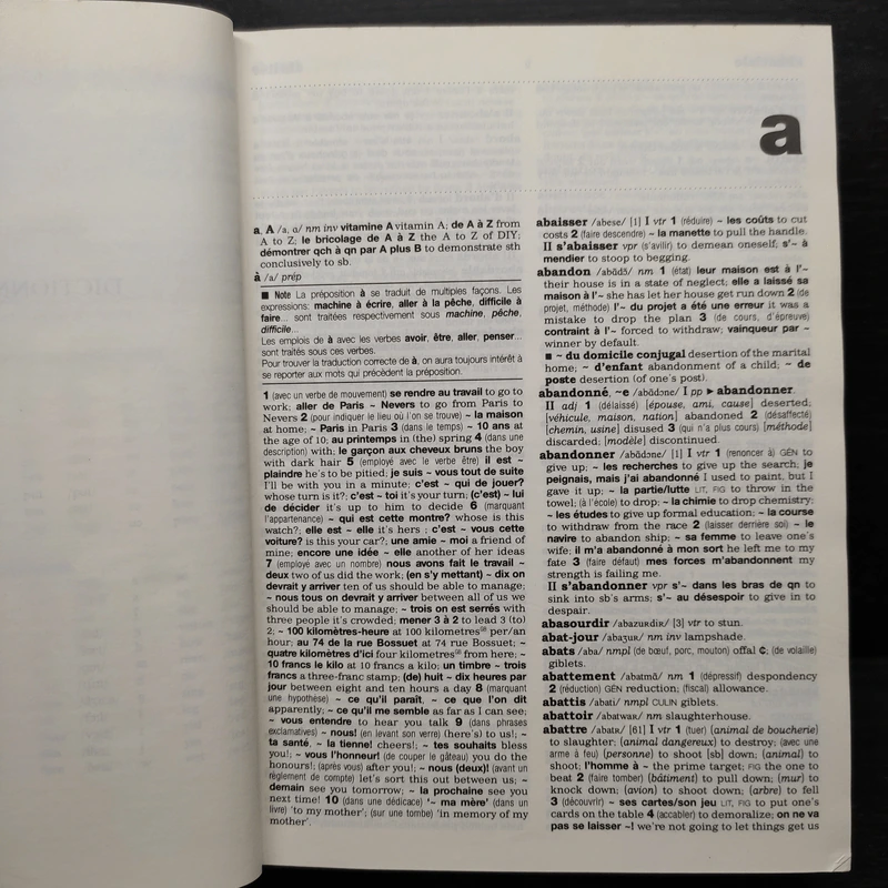 Hachette & Oxford Collège Dictionnaire français-anglais et anglais-français รูปที่ 8