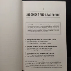 Judgment - Noel M. Tichy, Warren G. Bennis รูปที่ 7