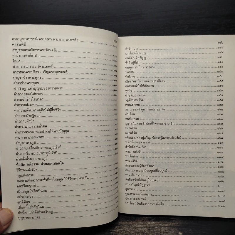 หนังสือสวดมนต์ประจำบ้าน บททำวัตรเช้า-ทำวัตรเย็น แปล รูปที่ 7