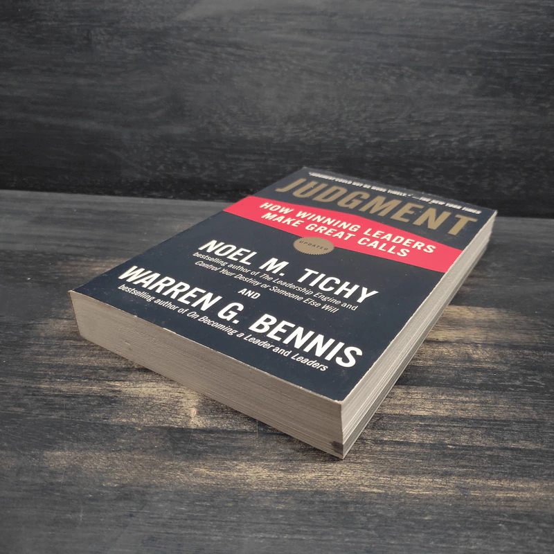 Judgment - Noel M. Tichy, Warren G. Bennis รูปที่ 4