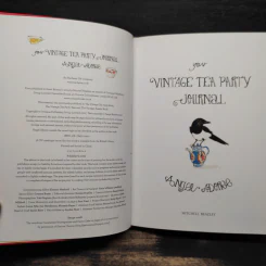 Vintage Tea Party Journal - Angel Adoree รูปที่ 5