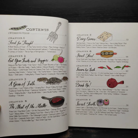 Food Anatomy : The Curious Parts & Pieces of Our Edible World - Julia Rothman รูปที่ 6