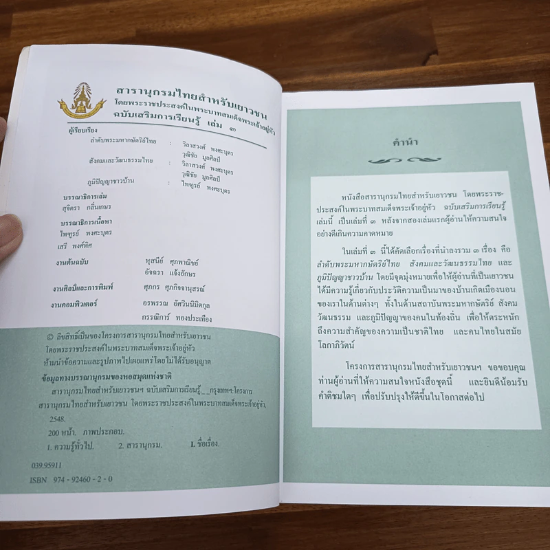 สารานุกรมไทยสำหรับเยาวชน เล่ม 3 รูปที่ 6