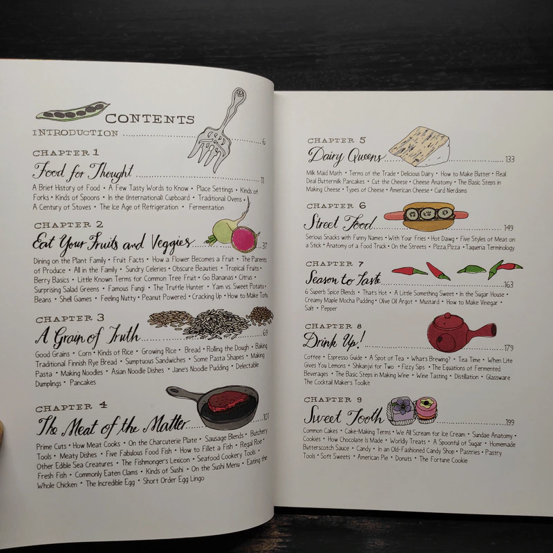 Food Anatomy : The Curious Parts & Pieces of Our Edible World - Julia Rothman รูปที่ 6