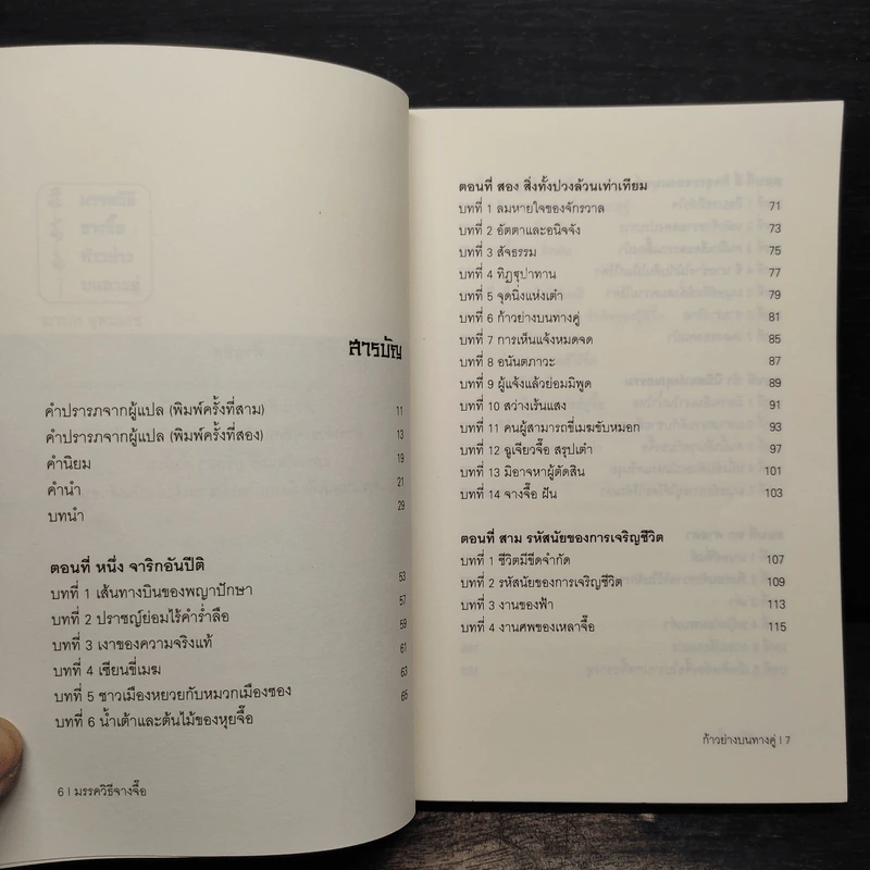 มรรควิธีจางจื๊อ : ก้าวย่างบนทางคู่ - มานพ อุดมเดช รูปที่ 6