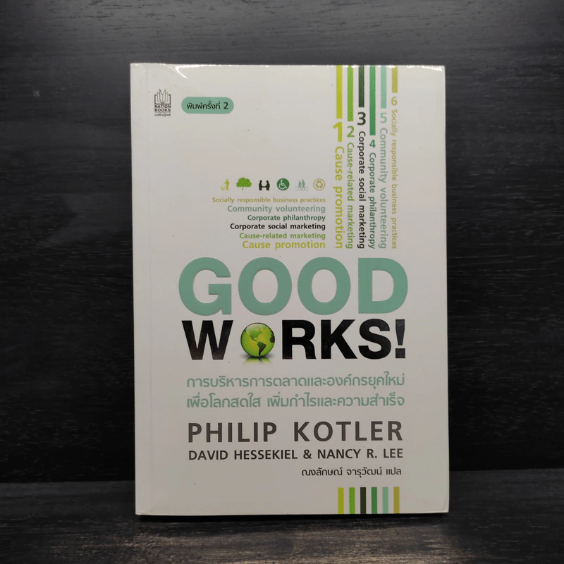 Good Works! การบริหารการตลาดและองค์กรณ์ยุคใหม่เพื่อโลกสดใสเพิ่มกำไลและความสำเร็จ รูปที่ 1
