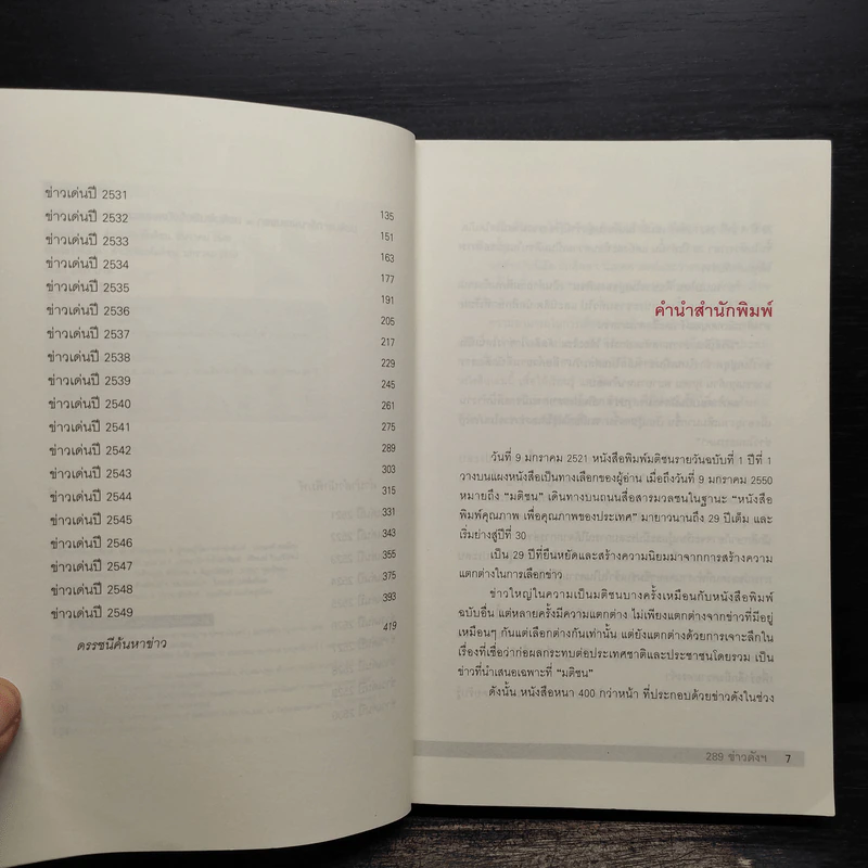 289 ข่าวดัง 3 ทศวรรษหนังสือพิมพ์มติชน พ.ศ.2521-2549 รูปที่ 6