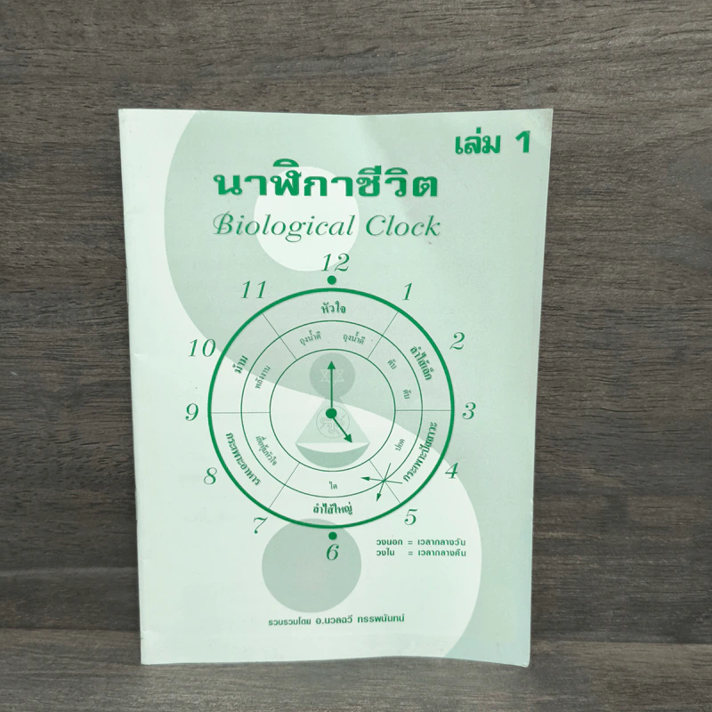 นาฬิกาชีวิต Biological Clock เล่ม 1 - อ.นวลฉวี ทรรพนันทน์ รูปที่ 1