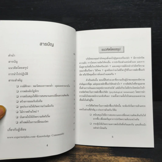 Leadership & Psychology of Turnarounds ภาวะผู้นำสำหรับการพลิกฟื้นบริษัท - Rosabeth Moss Kanter รูปที่ 7