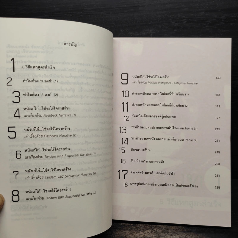 เขียนบทหนังซัดคนดูให้อยู่หมัด เล่ม 2 แหกกฎเขียนบททางเลือก รูปที่ 7