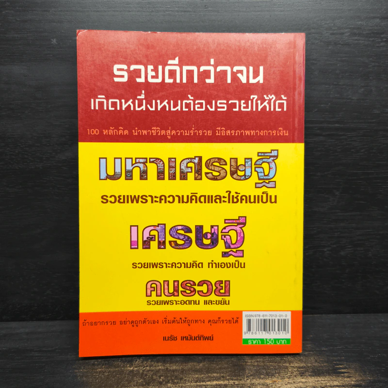 รวยดีกว่าจน เกิดหนึ่งหนต้องรวยให้ได้ - เนรัช เหมันต์ทิพย์ รูปที่ 2