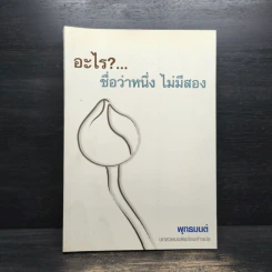 อะไร?...ชื่อว่าหนึ่ง ไม่มีสอง รูปที่ 1