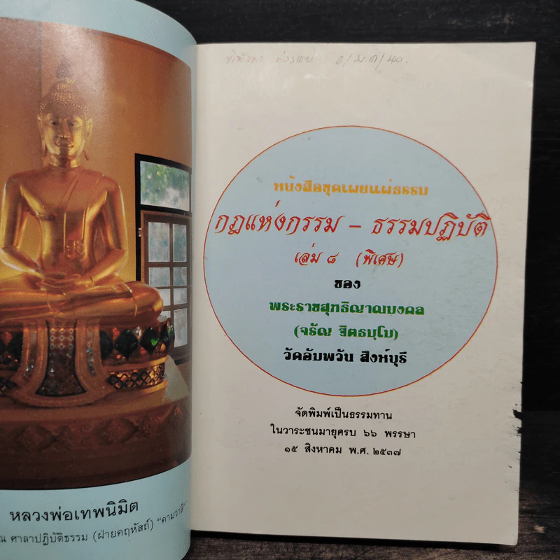 กฎแห่งกรรม-ธรรมปฏิบัติ เล่ม 8 (พิเศษ) - พระราชสุทธิญาณมงคล รูปที่ 6