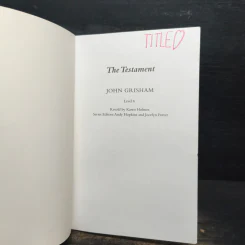 The Testament - John Grisham รูปที่ 6