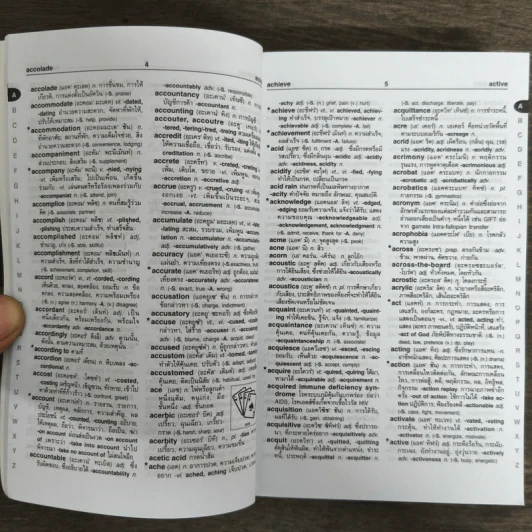 Se-Ed English-Thai Dictionary พจนานุกรมอังกฤษ-ไทย รูปที่ 7