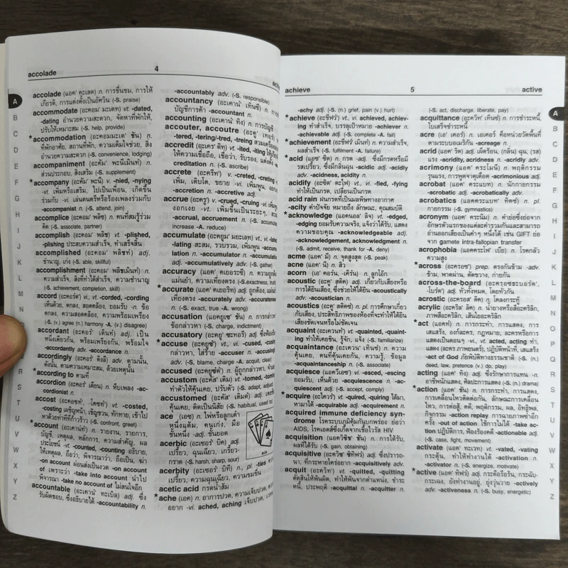 Se-Ed English-Thai Dictionary พจนานุกรมอังกฤษ-ไทย รูปที่ 7