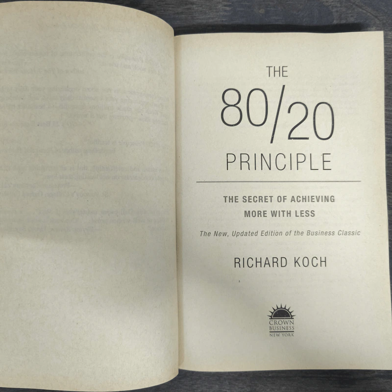 The 80/20 Principle - Richard Koch รูปที่ 6