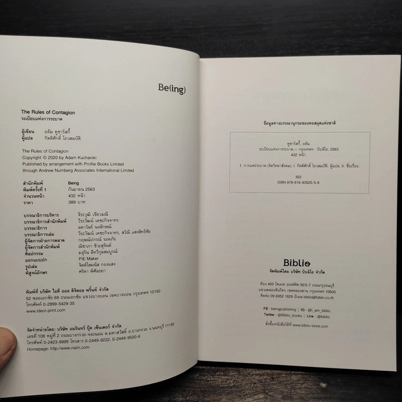 ระเบียบแห่งการระบาด THE RULES OF CONTAGION - ADAM KUCHARSKI รูปที่ 6