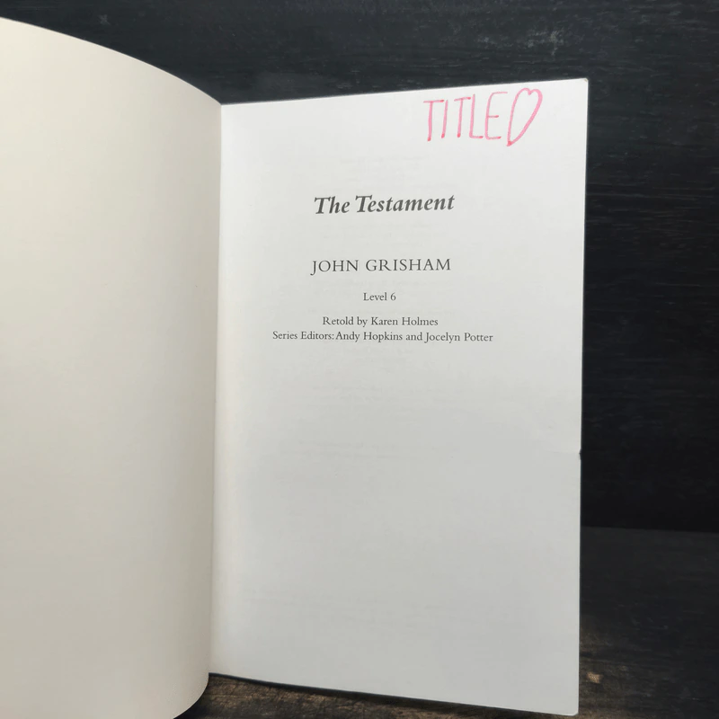The Testament - John Grisham รูปที่ 6