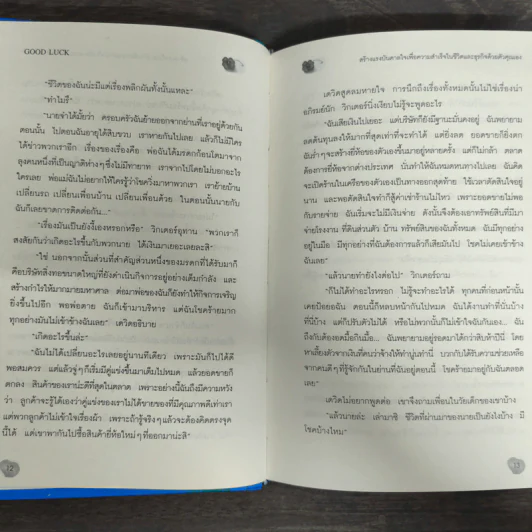 Good Luck สร้างแรงบันดาลใจเพื่อความสำเร็จ (ปกแข็ง) - Alex Porvira รูปที่ 7