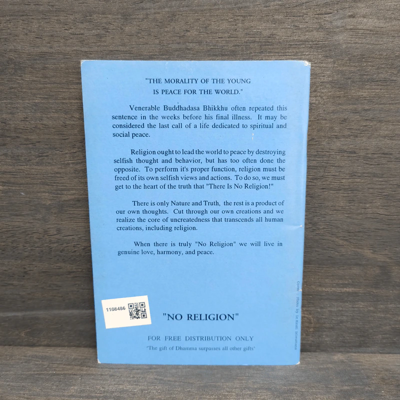 No Religion - Buddhadasa Bhikkhu รูปที่ 5